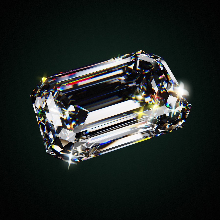The Emerald Cut, a step-cut diamond